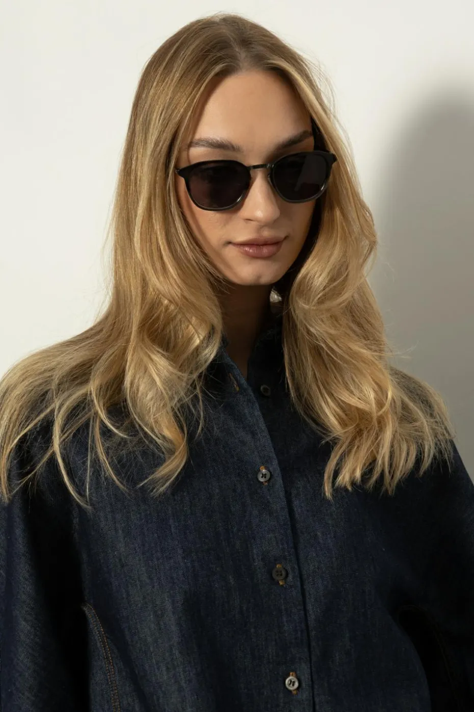 Mykita BRĄZOWY Okulary przeciwsłoneczne `Pavi`