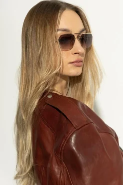 Mykita ZŁOTY Okular przeciwsłoneczne `Alister`
