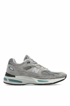 New Balance SZARY Buty sportowe `MADE in UK 991v2`