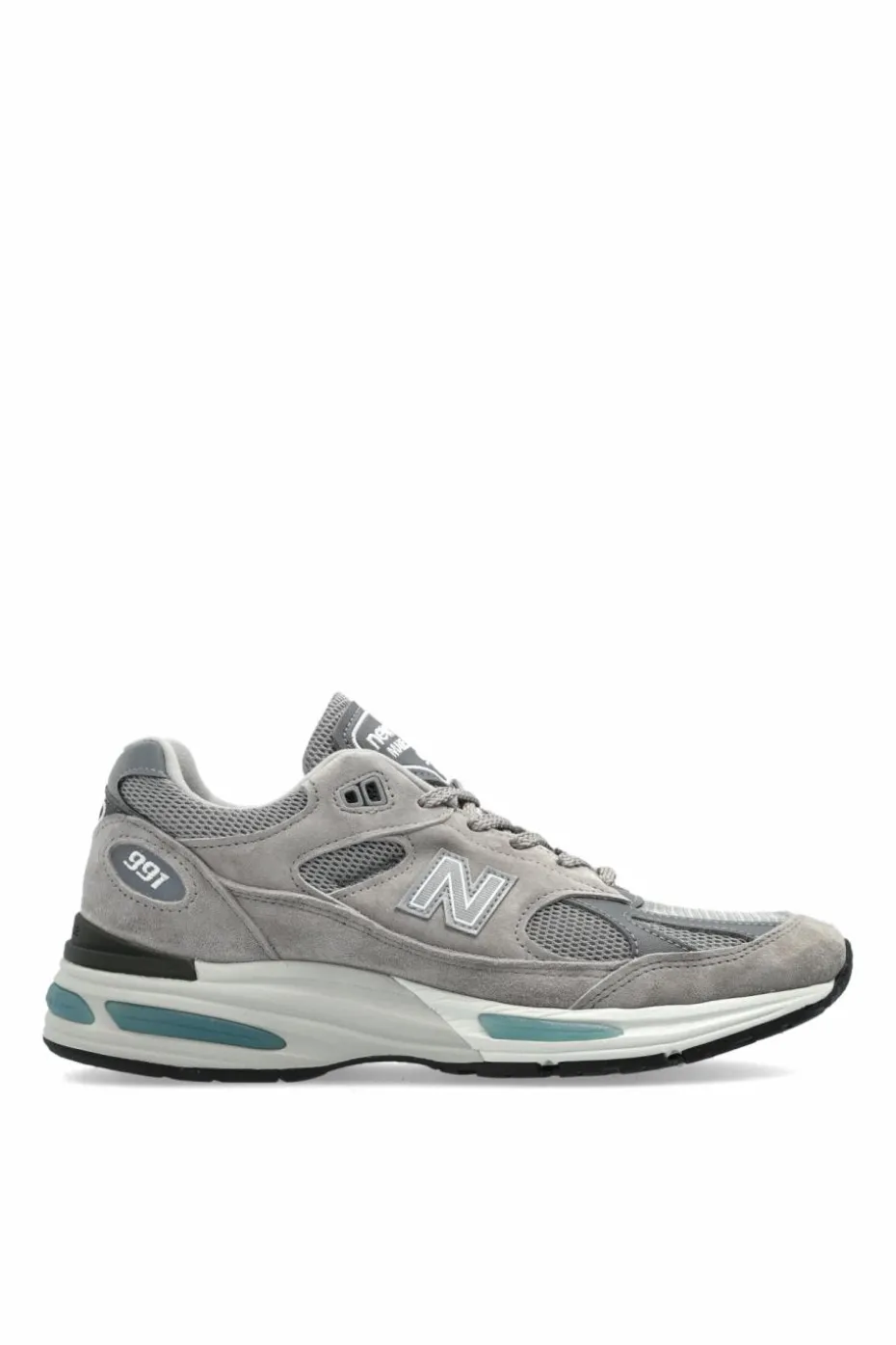 New Balance SZARY Buty sportowe `MADE in UK 991v2`