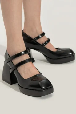 Nodaleto CZARNY Buty na obcasie