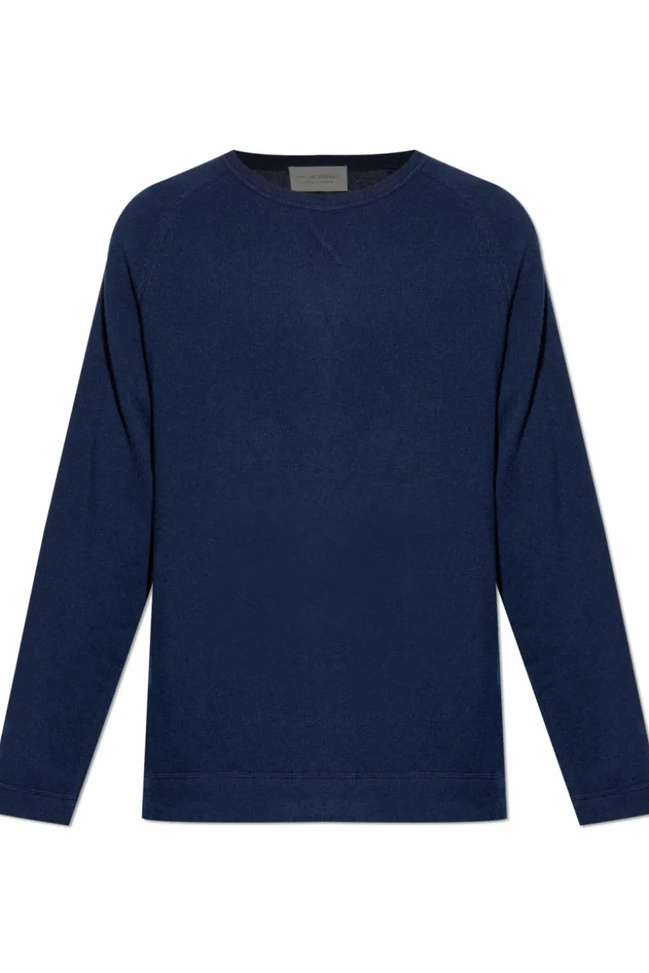 Officine Generale GRANATOWY Kaszmirowy sweter ’Nate’