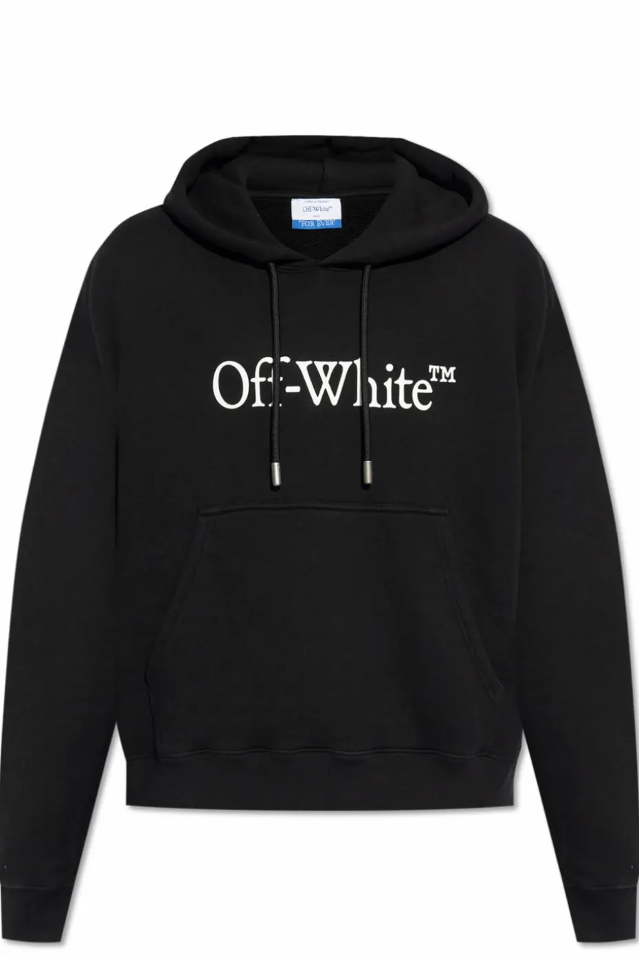 Off-White CZARNY Bluza z kapturem