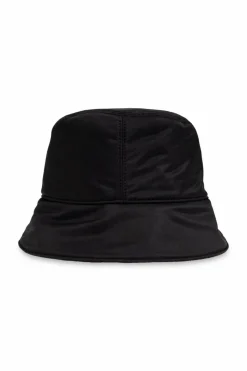 Off-White CZARNY Kapelusz z logo