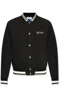 Off-White CZARNY Kurtka typu `bomber`