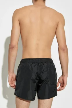 Off-White CZARNY Szorty kąpielowe