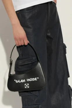 Off-White CZARNY Torba na ramię `Jitney`