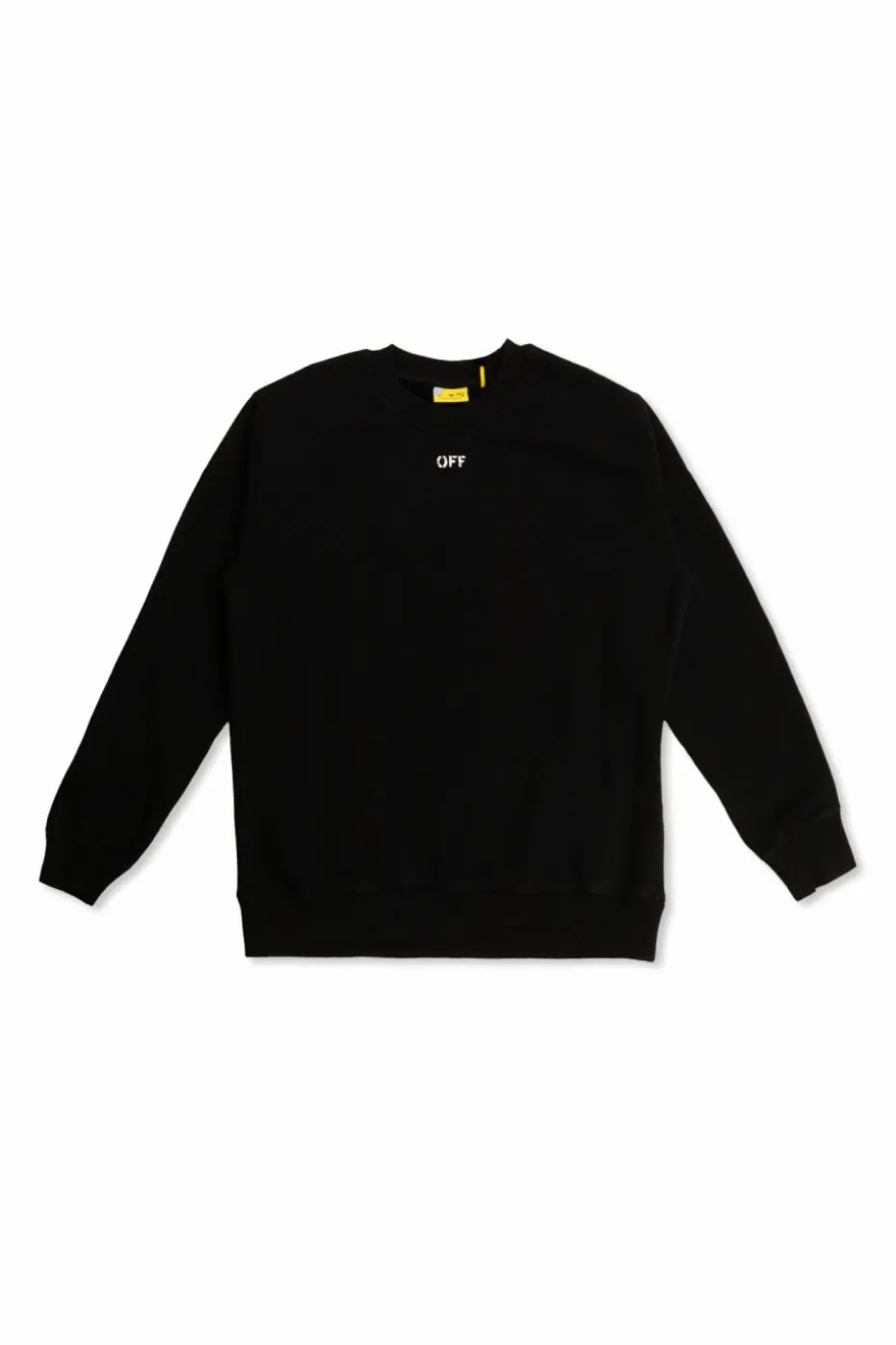 Off-White Kids CZARNY Bluza z nadrukowanym logo