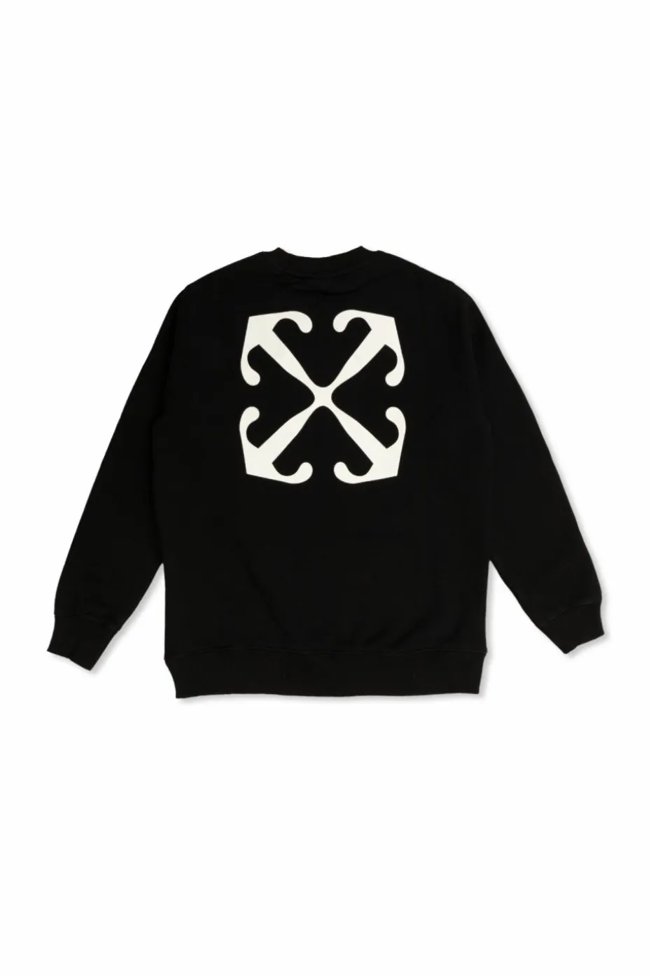 Off-White Kids CZARNY Bluza z nadrukowanym logo