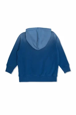 Off-White Kids NIEBIESKI Bluza z kapturem