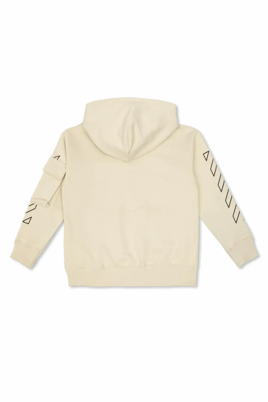 Off-White Kids SZARY Bluza z kapturem