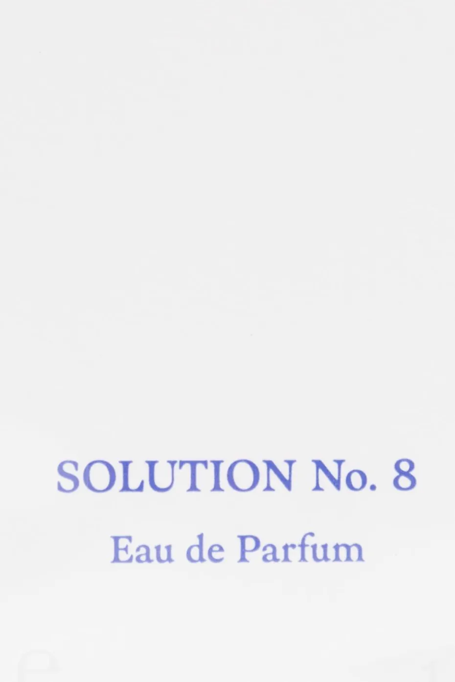 Off-White SREBRNY Woda perfumowana ‘Solution No.8’