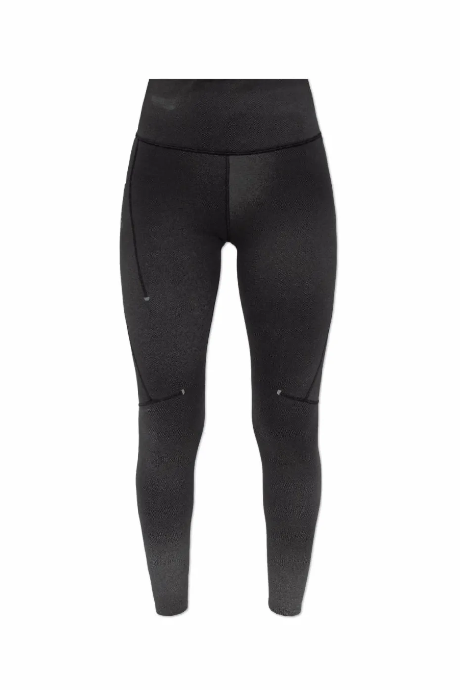 On Running CZARNY Legginsy z logo