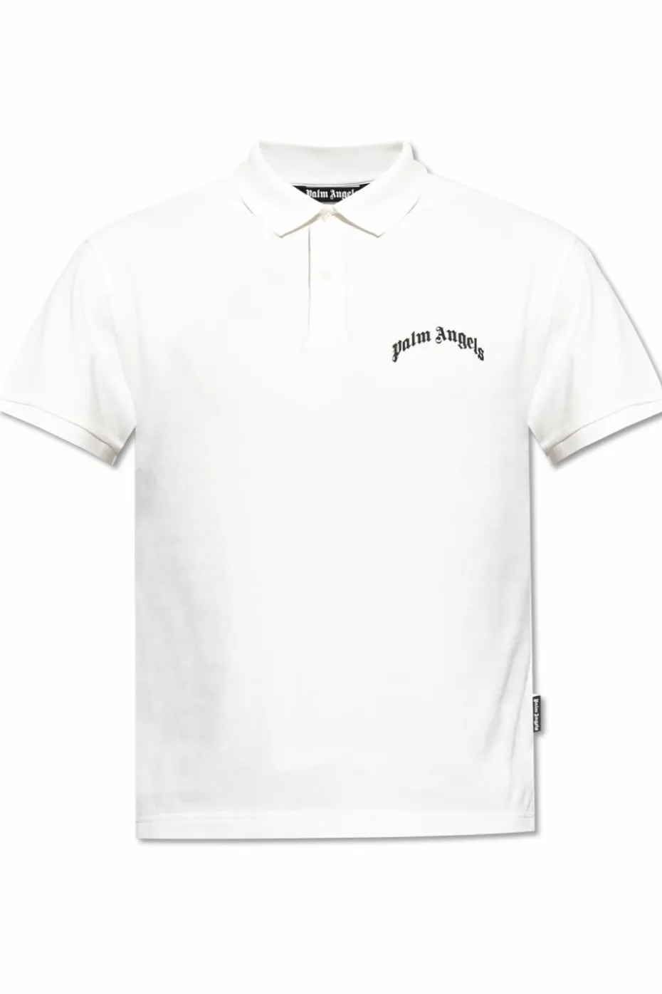 Palm Angels BIAŁY Polo z logo