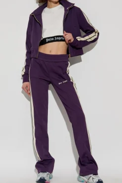 Palm Angels BIAŁY Top z logo