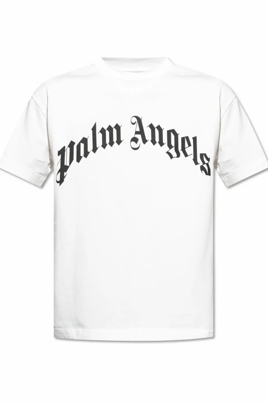 Palm Angels BIAŁY T-shirt z logo