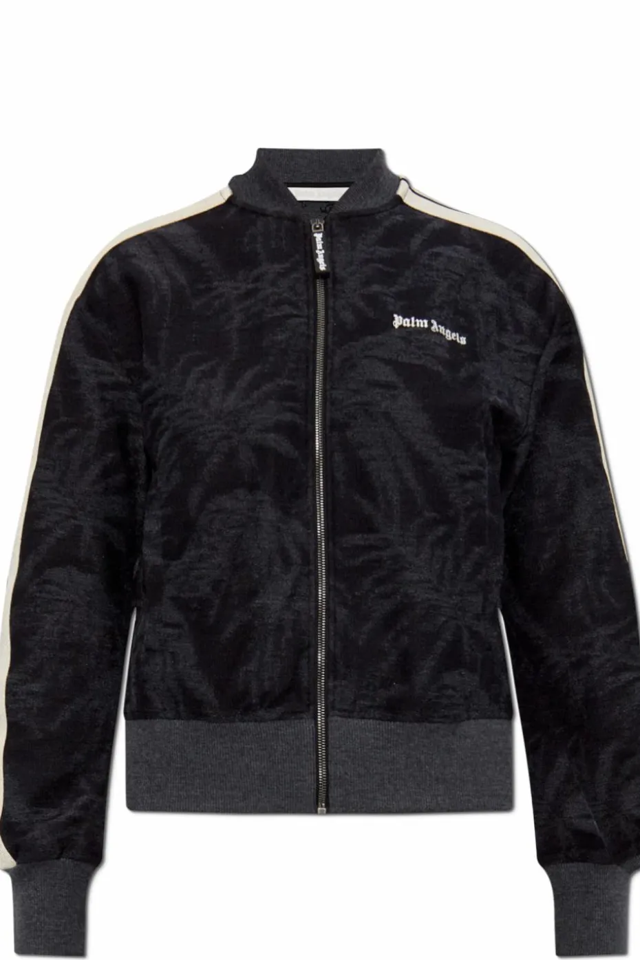 Palm Angels CZARNY Bluza z wyszytym logo