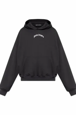 Palm Angels CZARNY Bluza z logo