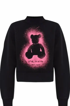 Palm Angels CZARNY Bluza z nadrukiem