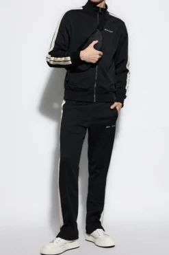 Palm Angels CZARNY Bluza z logo