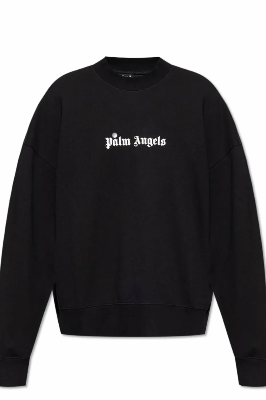 Palm Angels CZARNY Bluza z nadrukowanym logo