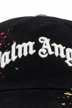 Palm Angels CZARNY Czapka z daszkiem