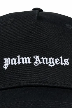 Palm Angels CZARNY Czapka z daszkiem