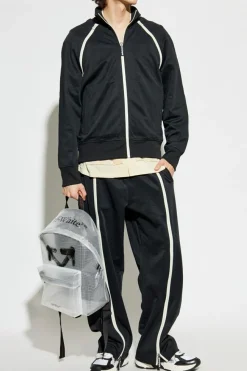 Palm Angels CZARNY Spodnie z logo