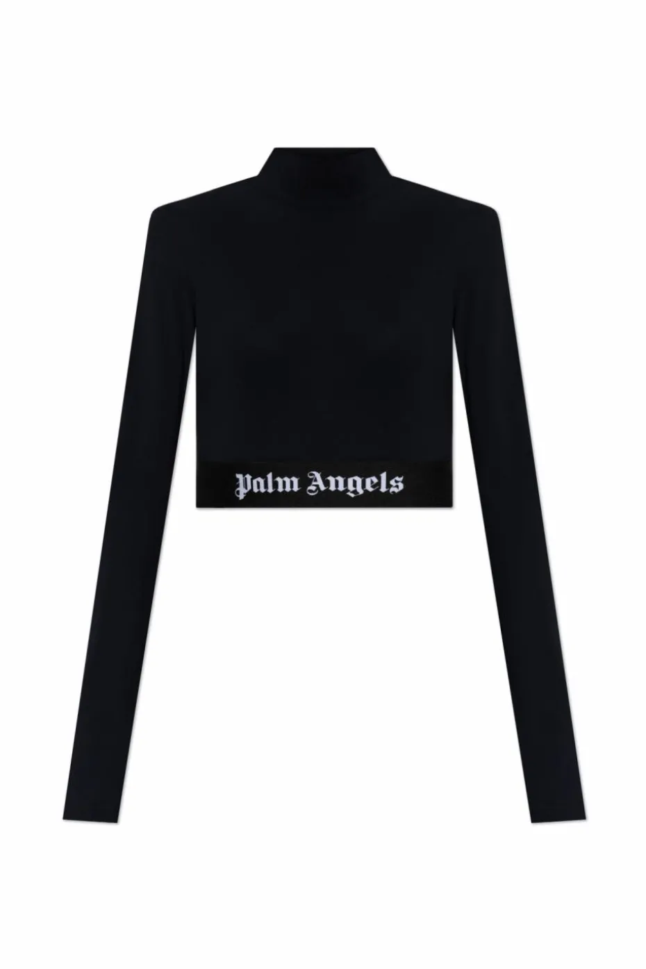 Palm Angels CZARNY Top z logo