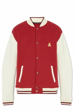 Palm Angels CZERWONY Kurtka typu `bomber`
