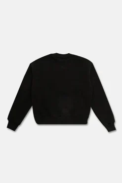 Palm Angels Kids CZARNY Bluza z nadrukiem