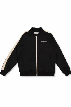 Palm Angels Kids CZARNY Bluza z nadrukowanym logo