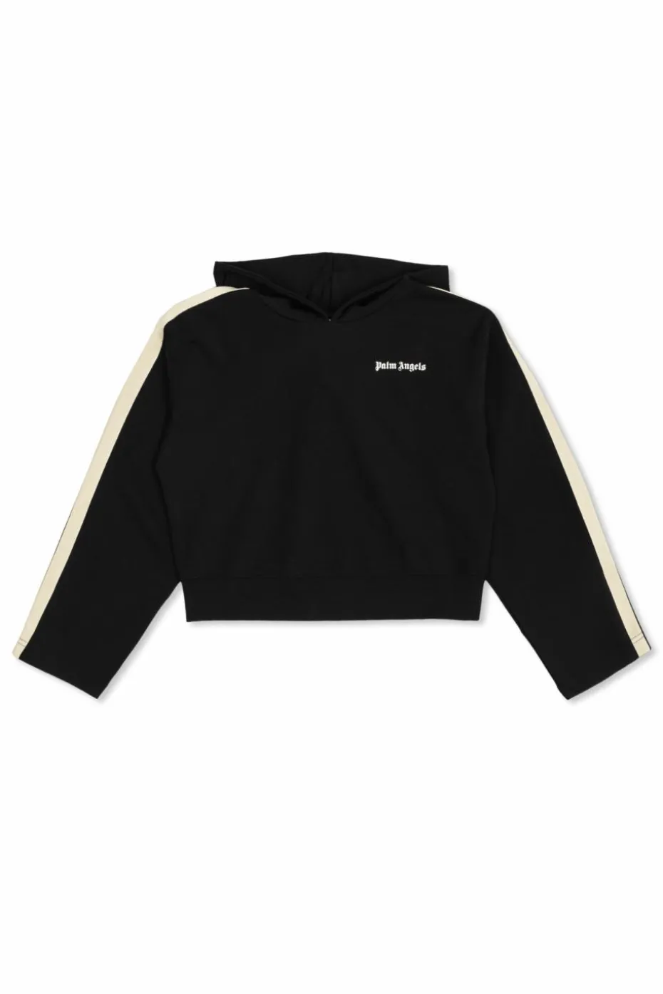 Palm Angels Kids CZARNY Bluza z kapturem