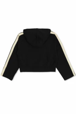 Palm Angels Kids CZARNY Bluza z kapturem