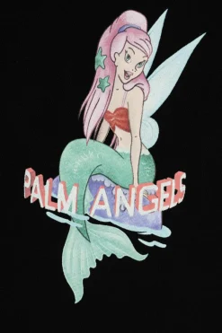 Palm Angels Kids CZARNY Bluza z nadrukiem