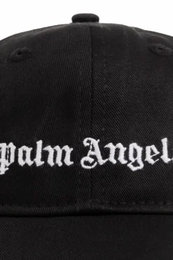 Palm Angels Kids CZARNY Czapka z daszkiem