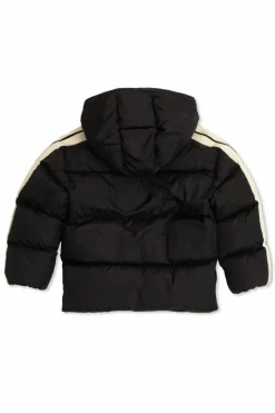 Palm Angels Kids CZARNY Ocieplana kurtka