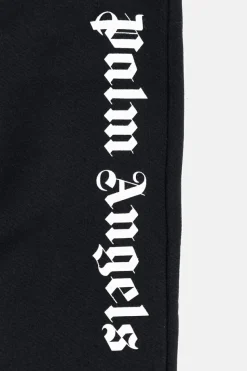 Palm Angels Kids CZARNY Spodnie dresowe z logo
