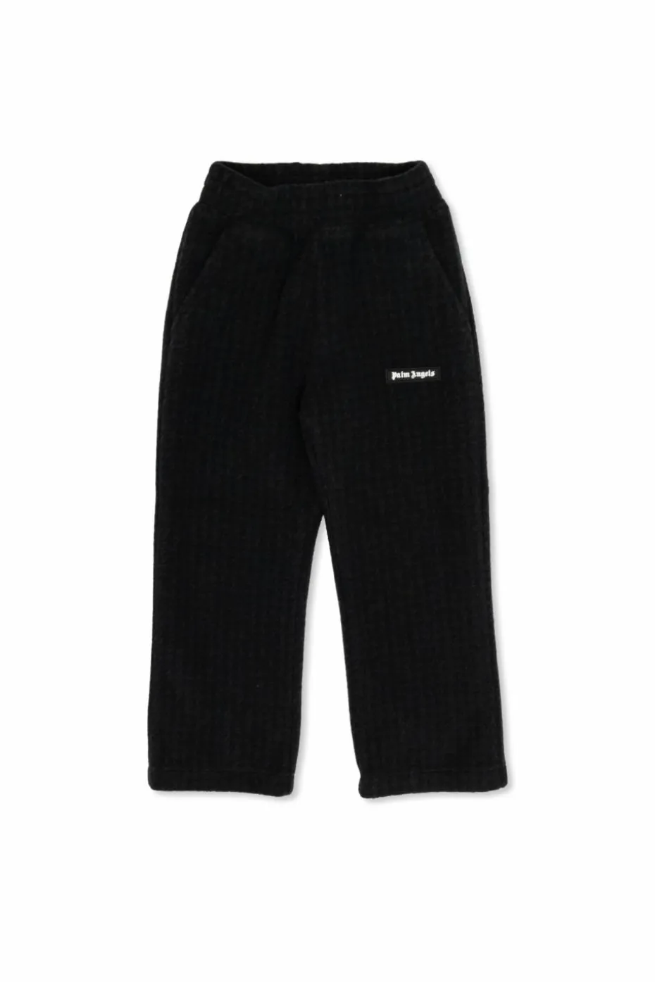 Palm Angels Kids CZARNY Spodnie dresowe