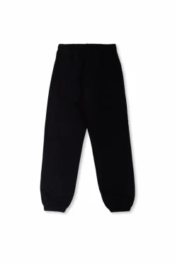 Palm Angels Kids CZARNY Spodnie dresowe z logo