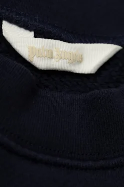 Palm Angels Kids GRANATOWY Bluza z nadrukiem