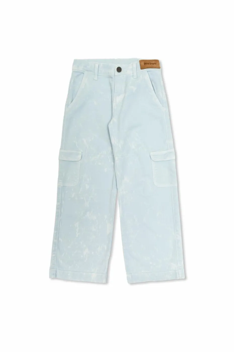Palm Angels Kids jasnoniebieski Jeansy typu `cargo`