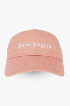 Palm Angels Kids POMARAŃCZOWY Czapka z daszkiem