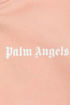 Palm Angels Kids RÓŻOWY Bluza z kapturem