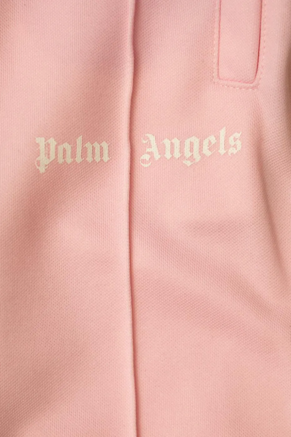 Palm Angels Kids RÓŻOWY Spodnie dresowe z nogawkami o prostym kroju