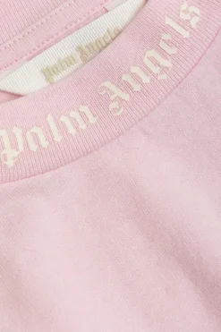 Palm Angels Kids RÓŻOWY Sukienka ze ściągaczem
