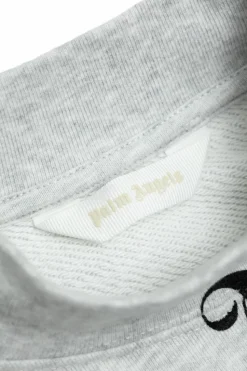 Palm Angels Kids SZARY Bluza z nadrukowanym logo