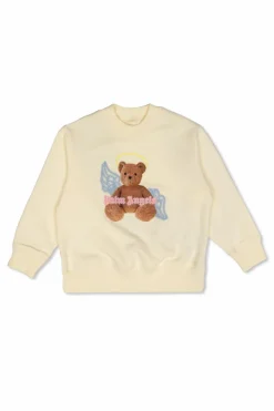 Palm Angels Kids ŻÓŁTY Bluza z nadrukiem