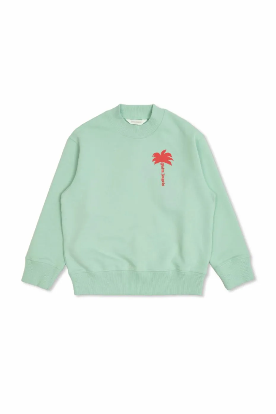 Palm Angels Kids ZIELONY Bluza z logo