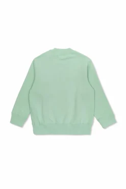 Palm Angels Kids ZIELONY Bluza z logo